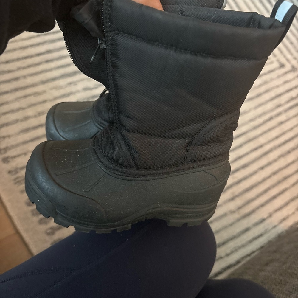 Black Winter Boots